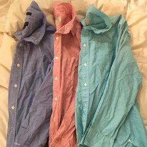 JCrew Long Sleeve Button Down Bundle